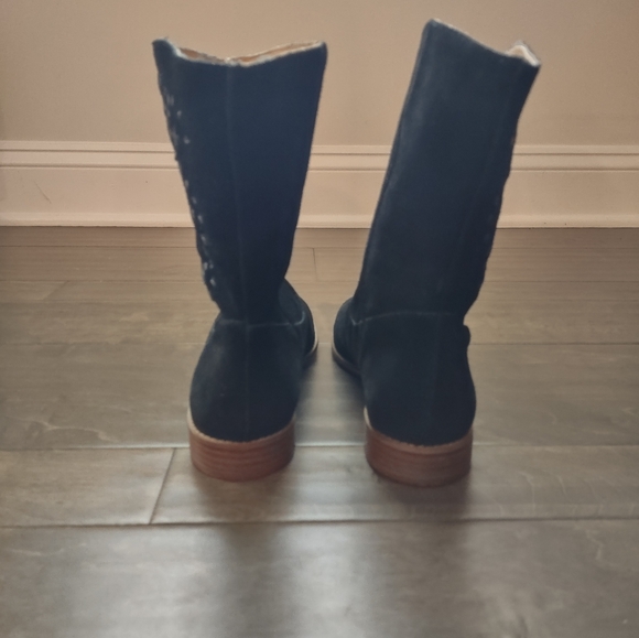 Jack Rogers Kaitlin Suede Ankle Pull On Boots - Picture 5 of 14